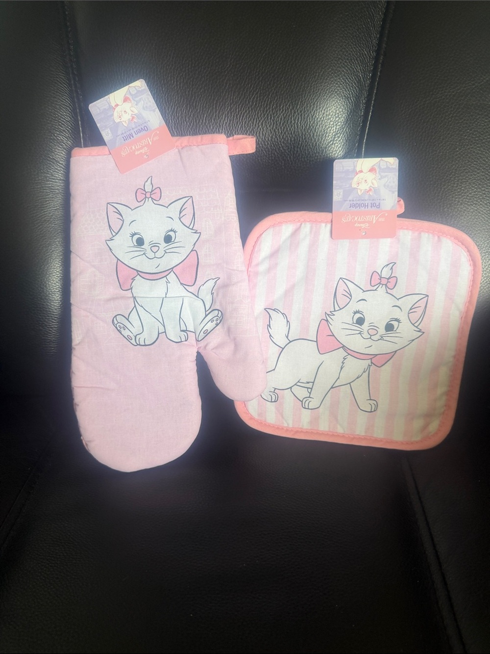 Disney Aristocats Pot Holder & Oven Mitt